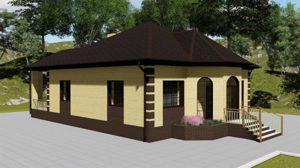 6. Проект дома B-018 Екстерьер Проект дома B-018 - фото 6