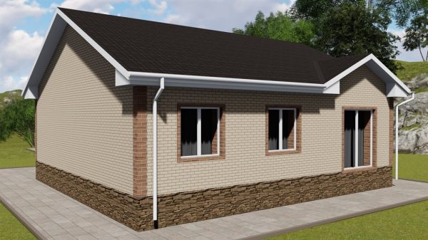 16. Проект дома B-022 Екстерьер Проект дома B-022 - фото 16