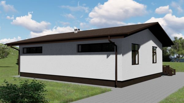 4. Проект дома B-023 Екстерьер Проект дома B-023 - фото 4