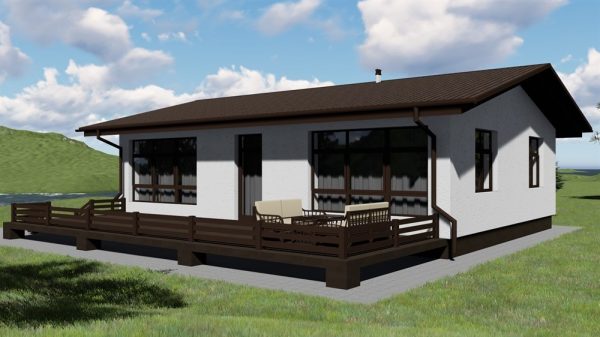 12. Проект дома B-023 Екстерьер Проект дома B-023 - фото 12