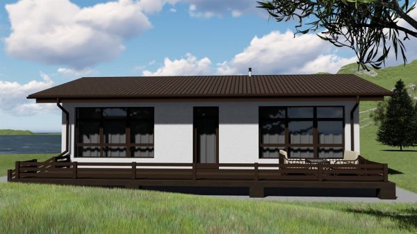 14. Проект дома B-023 Екстерьер Проект дома B-023 - фото 14