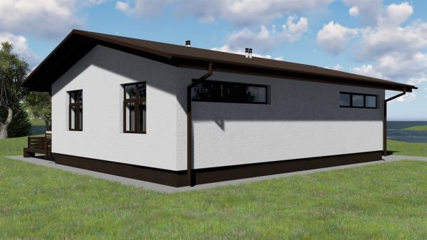 18. Проект дома B-023 Екстерьер Проект дома B-023 - фото 18