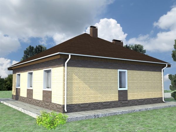 5. Проект дома B-026 Екстерьер Проект дома B-026 - фото 5