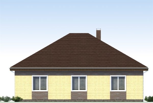 13. Проект дома B-026 Екстерьер Проект дома B-026 - фото 13