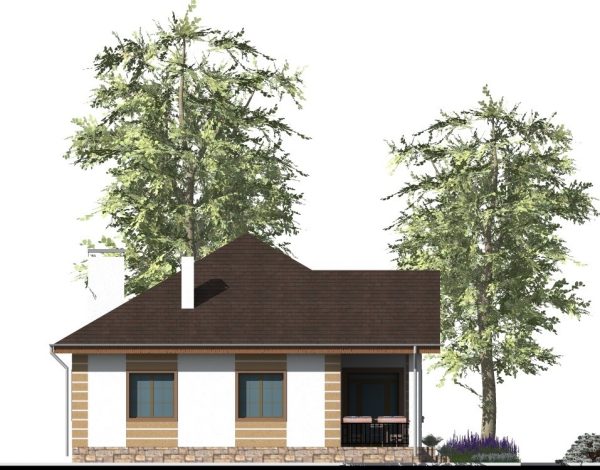 2. Проект дома B-027 Екстерьер Проект дома B-027 - фото 2