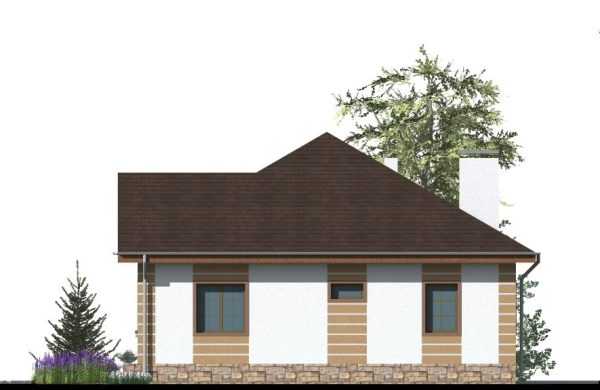 3. Проект дома B-027 Екстерьер Проект дома B-027 - фото 3