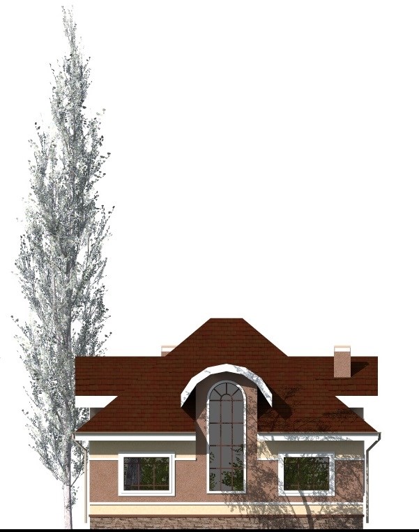 14. Проект дома B-028 Екстерьер Проект дома B-028 - фото 14