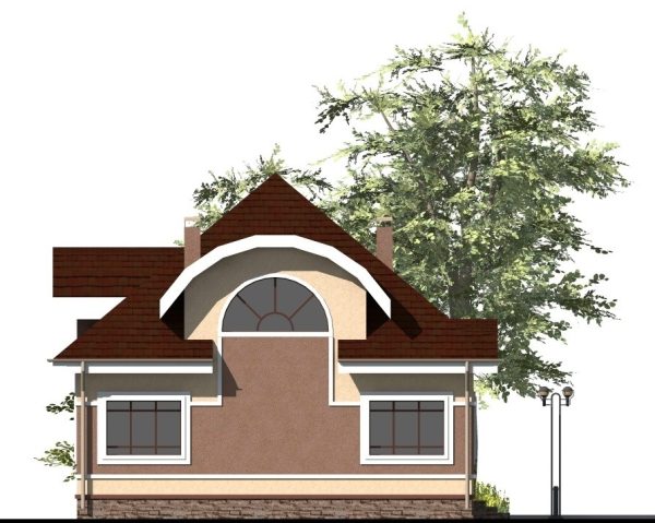 16. Проект дома B-028 Екстерьер Проект дома B-028 - фото 16