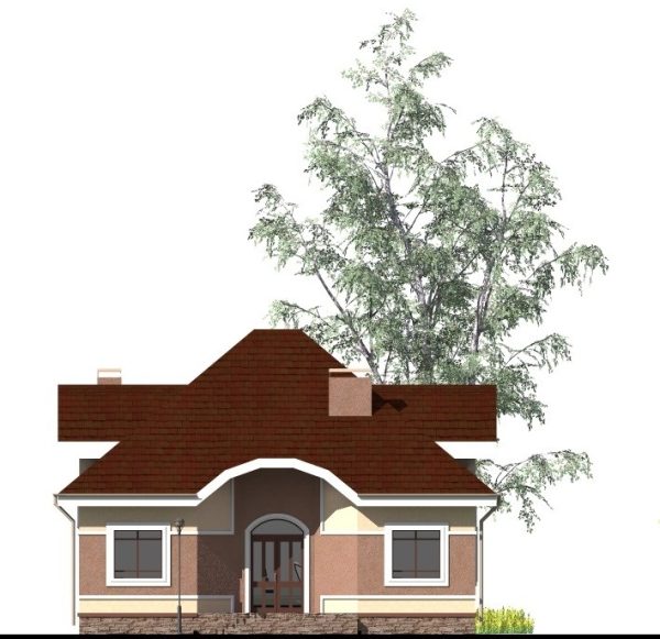 19. Проект дома B-028 Екстерьер Проект дома B-028 - фото 19