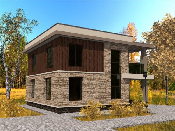 4. Проект дома B-029 Екстерьер Проект дома B-029 - фото 4