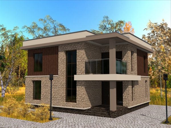 12. Проект дома B-029 Екстерьер Проект дома B-029 - фото 12