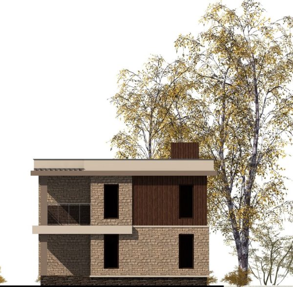16. Проект дома B-029 Екстерьер Проект дома B-029 - фото 16
