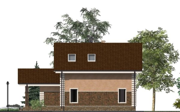 14. Проект дома B-030 Екстерьер Проект дома B-030 - фото 14