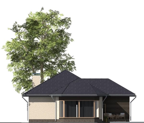 1. Проект дома B-031 Екстерьер Проект дома B-031 - фото 1