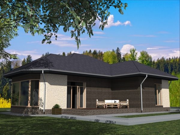 2. Проект дома B-031 Екстерьер Проект дома B-031 - фото 2