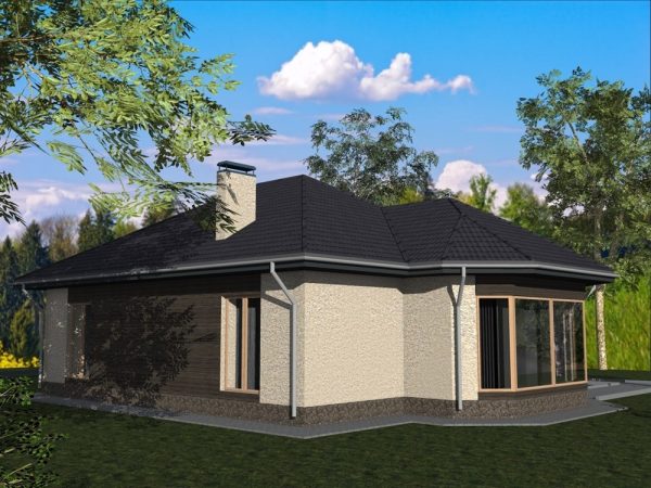 18. Проект дома B-031 Екстерьер Проект дома B-031 - фото 18