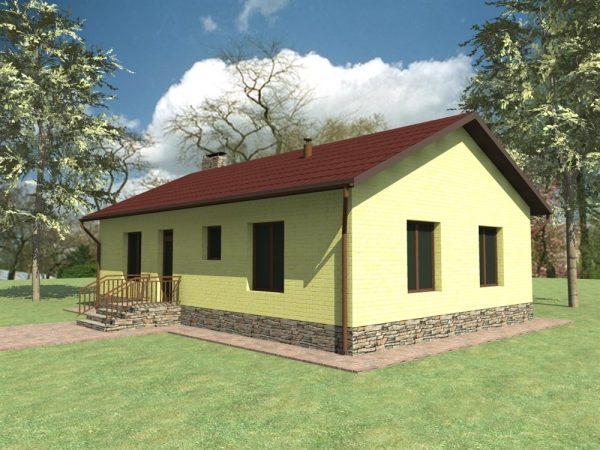 2. Проект дома B-032 Екстерьер Проект дома B-032 - фото 2