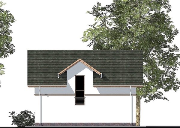 3. Проект дома B-037 Екстерьер Проект дома B-037 - фото 3