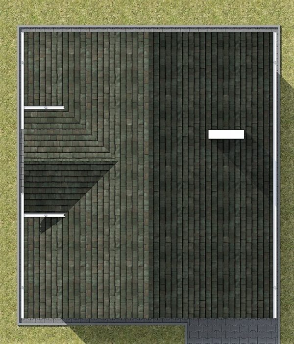 16. Проект дома B-037 Екстерьер Проект дома B-037 - фото 16