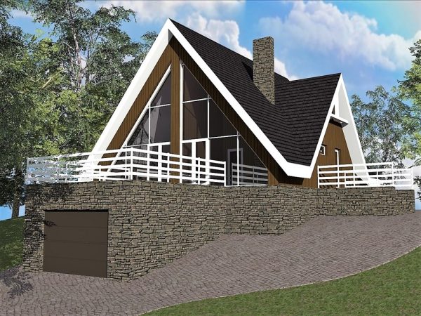 6. Проект дома B-039 Екстерьер Проект дома B-039 - фото 6