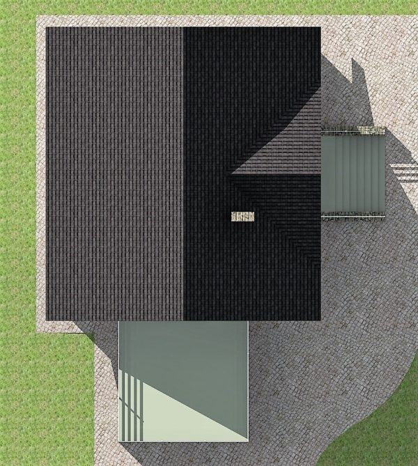 16. Проект дома B-039 Екстерьер Проект дома B-039 - фото 16