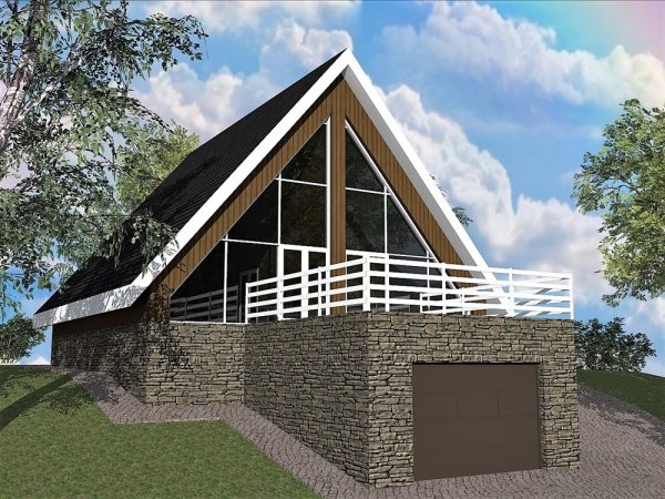 20. Проект дома B-039 Екстерьер Проект дома B-039 - фото 20