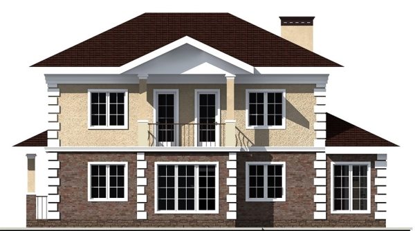 2. Проект дома B-040 Екстерьер Проект дома B-040 - фото 2