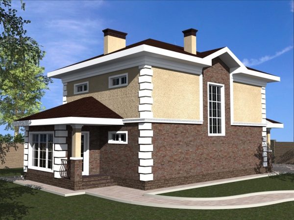 18. Проект дома B-040 Екстерьер Проект дома B-040 - фото 18