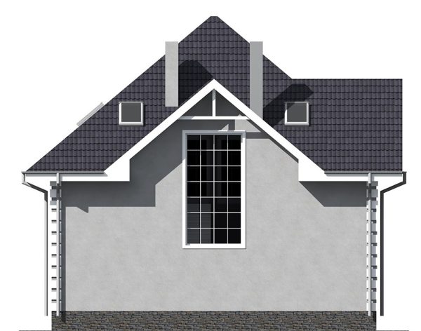 21. Проект дома B-041 Екстерьер Проект дома B-041 - фото 21