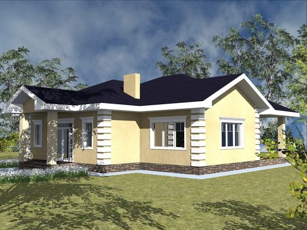 11. Проект дома B-042 Екстерьер Проект дома B-042 - фото 11