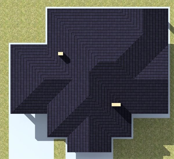 19. Проект дома B-042 Екстерьер Проект дома B-042 - фото 19