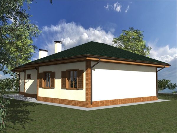 10. Проект дома B-043 Екстерьер Проект дома B-043 - фото 10