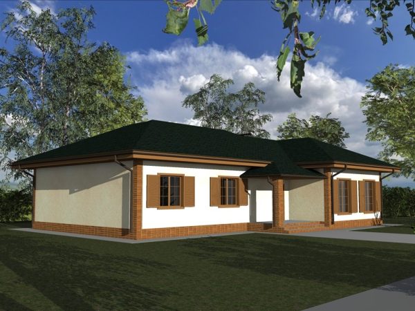 12. Проект дома B-043 Екстерьер Проект дома B-043 - фото 12