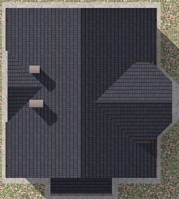 7. Проект дома B-044 Екстерьер Проект дома B-044 - фото 7