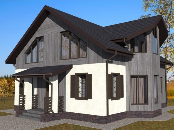 12. Проект дома B-044 Екстерьер Проект дома B-044 - фото 12