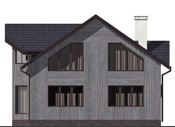 22. Проект дома B-044 Екстерьер Проект дома B-044 - фото 22