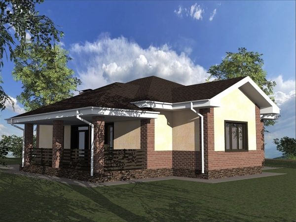 7. Проект дома B-045 Екстерьер Проект дома B-045 - фото 7
