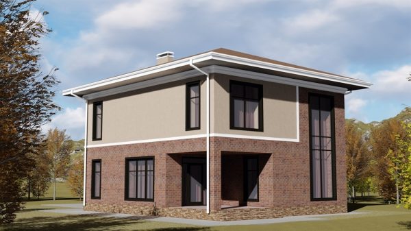 4. Проект дома B-046 Екстерьер Проект дома B-046 - фото 4