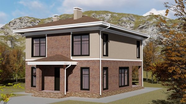 6. Проект дома B-046 Екстерьер Проект дома B-046 - фото 6