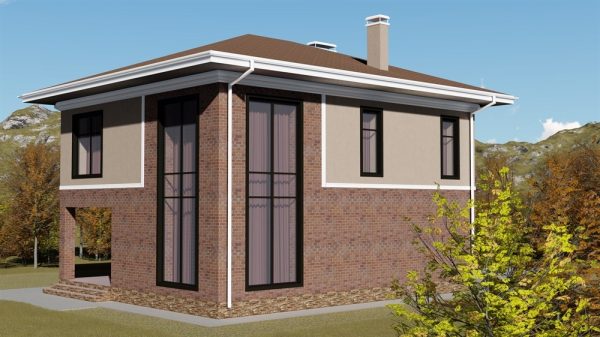 10. Проект дома B-046 Екстерьер Проект дома B-046 - фото 10