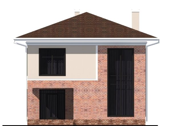 13. Проект дома B-046 Екстерьер Проект дома B-046 - фото 13