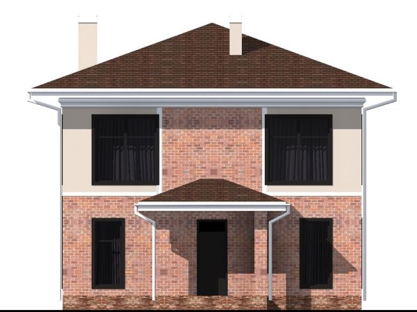 15. Проект дома B-046 Екстерьер Проект дома B-046 - фото 15