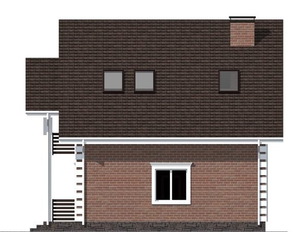 3. Проект дома B-047 Екстерьер Проект дома B-047 - фото 3