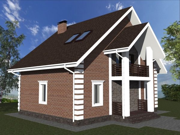 13. Проект дома B-047 Екстерьер Проект дома B-047 - фото 13