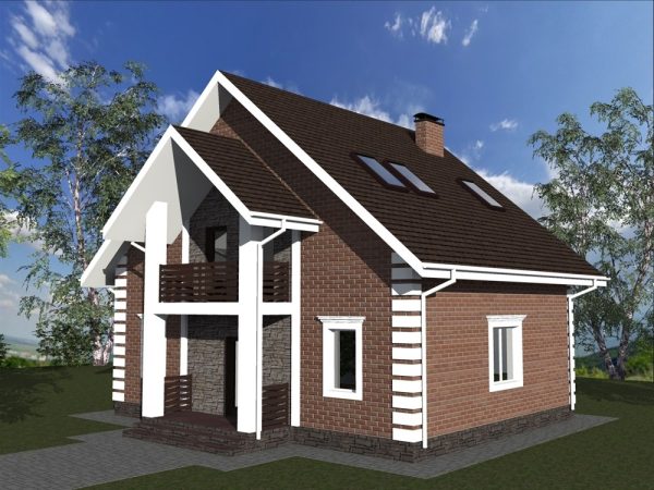 19. Проект дома B-047 Екстерьер Проект дома B-047 - фото 19