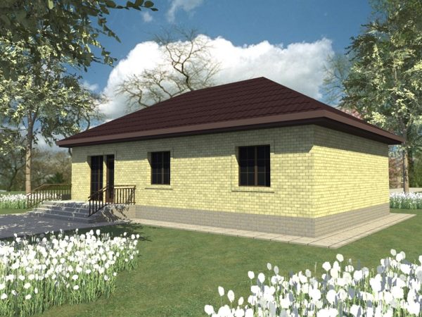 7. Проект дома B-048 Екстерьер Проект дома B-048 - фото 7