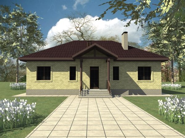 10. Проект дома B-048 Екстерьер Проект дома B-048 - фото 10