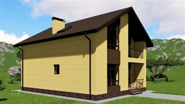 6. Проект дома B-054 Екстерьер Проект дома B-054 - фото 6