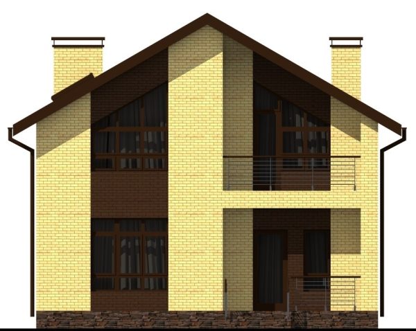 20. Проект дома B-054 Екстерьер Проект дома B-054 - фото 20