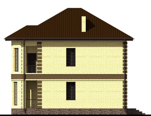 5. Проект дома B-055 Екстерьер Проект дома B-055 - фото 5